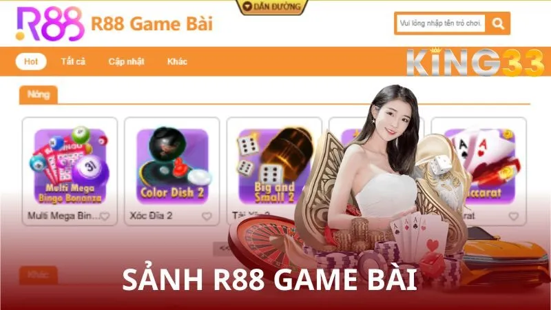 R88 Game Bài Tại King33 Sân Chơi Giải Trí Đỉnh Cao